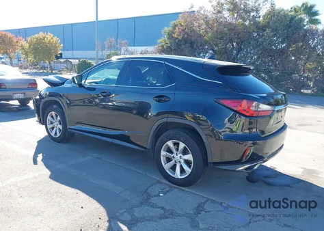 2017 Lexus Rx 350 z USA, uszkodzony, nr VIN 2T2BZMCA1HC067262